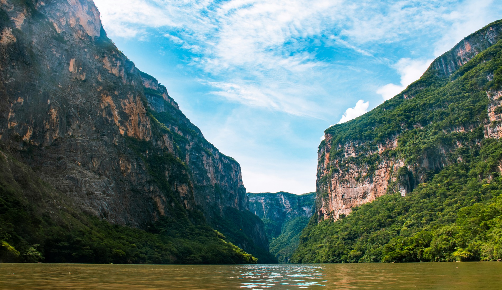 Mexico hoogtepunten canon del sumidero