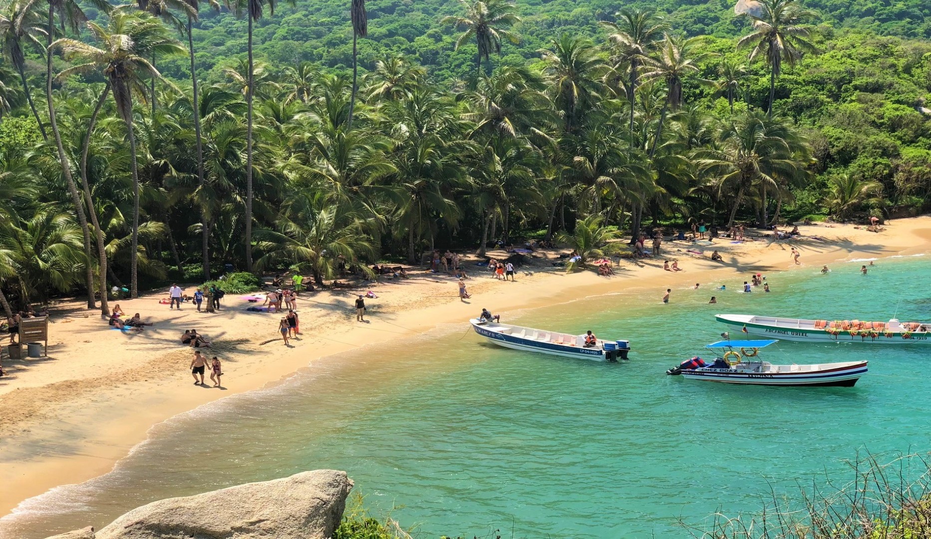 Nationaal Park Tayrona colombia