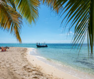 Privé eiland Belize