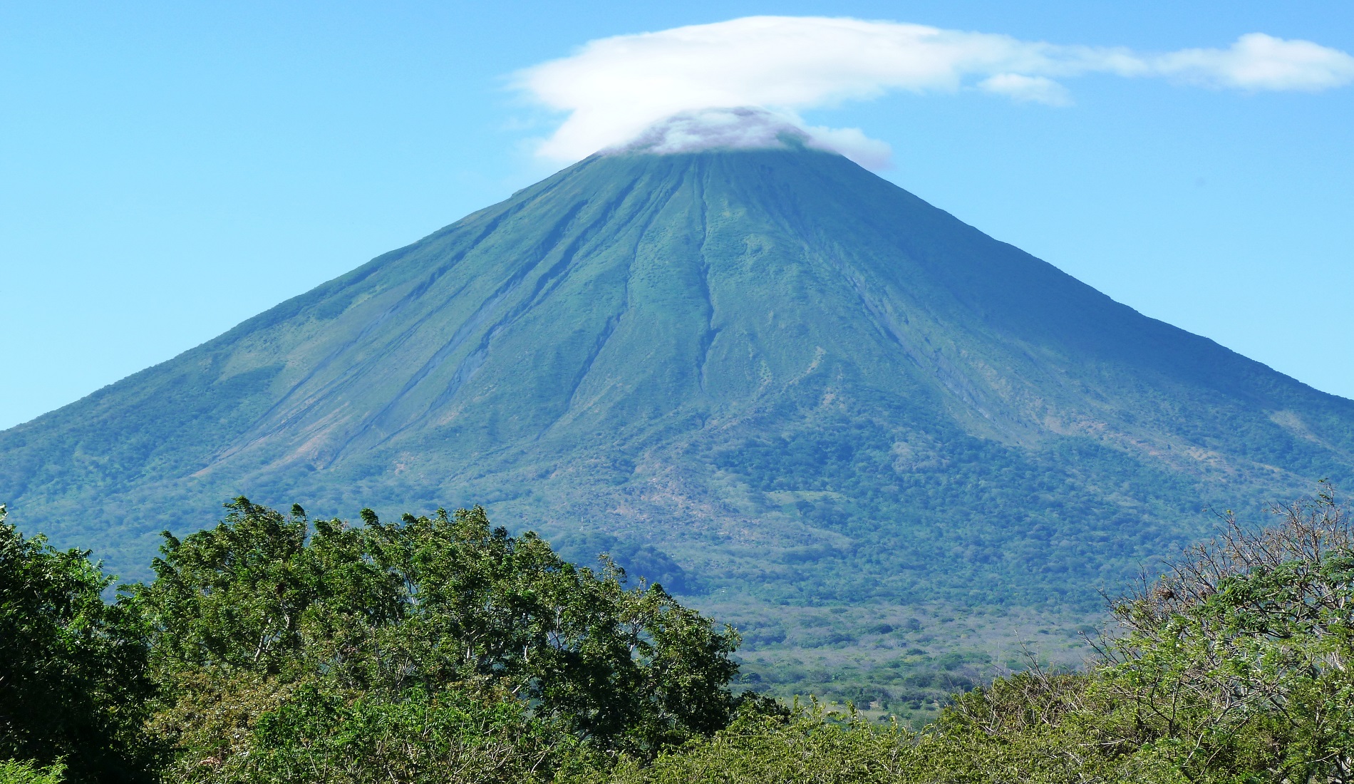 Vulkaan bij Isla de Ometepe