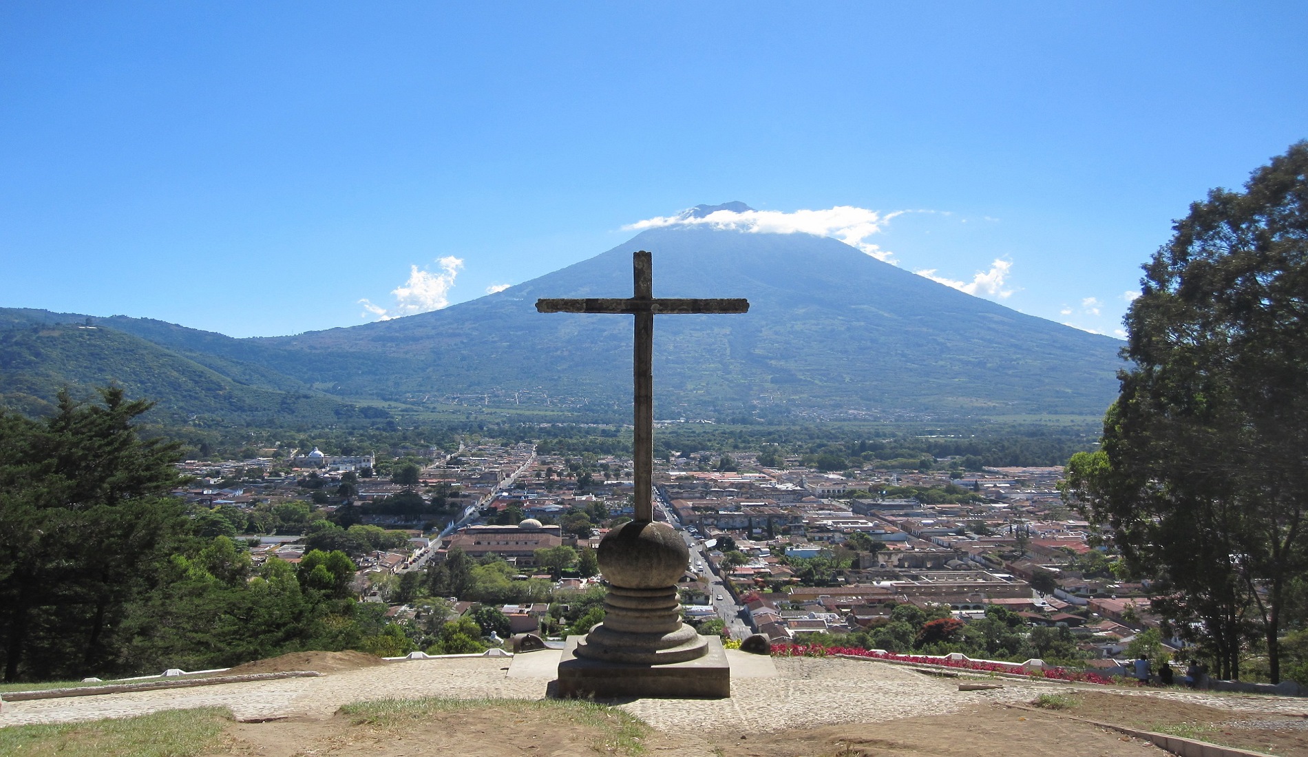 Agua vulkaan Guatemala