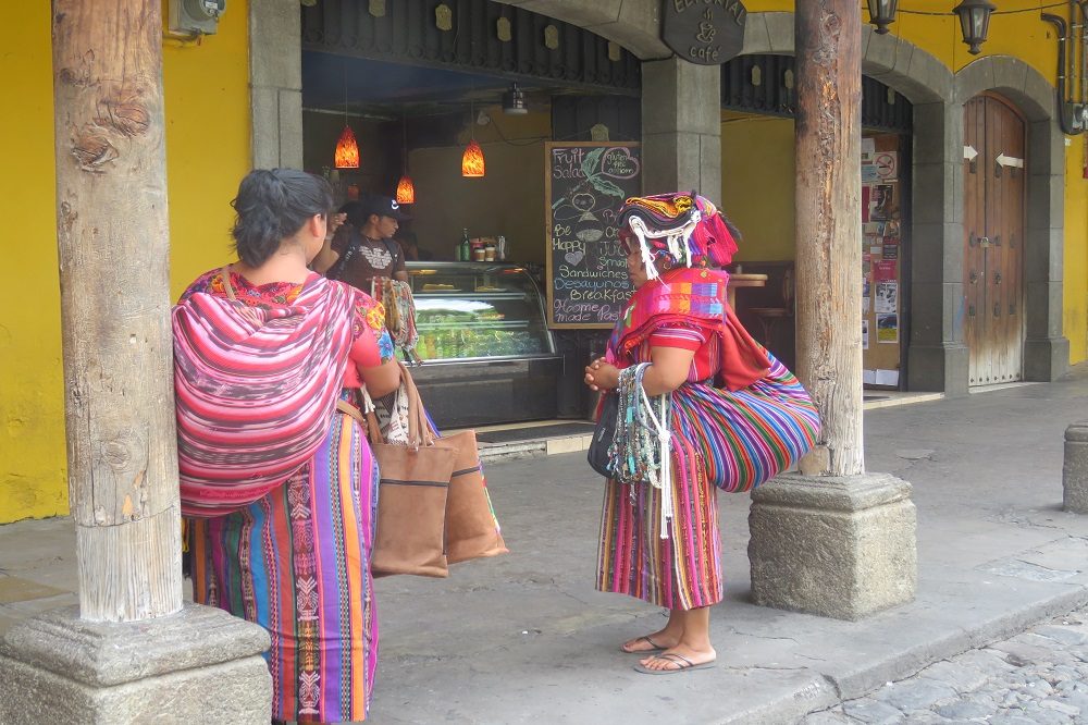 Authentiek Guatemala Antigua Plein