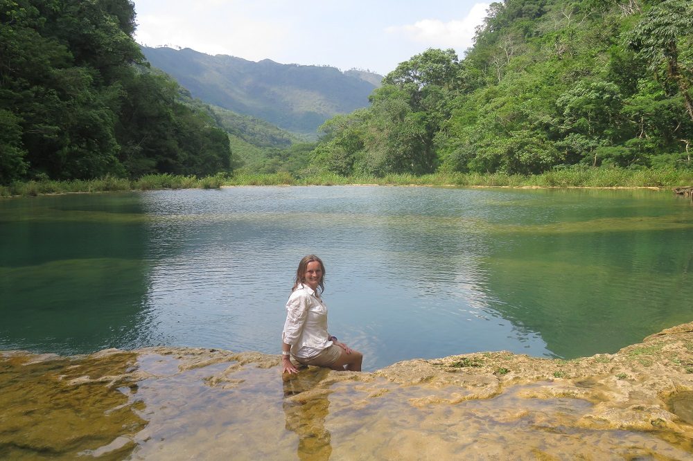 Authentiek Guatemala meer bij Champey