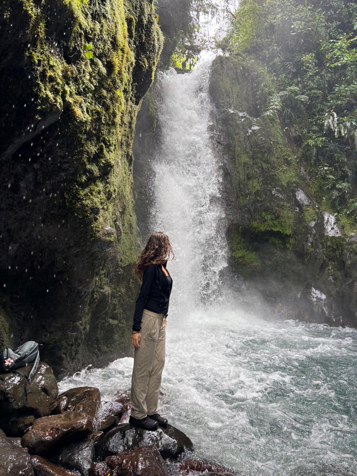 Bajos del Toro Blue Falls Las Gemelas waterval Bajos del Toro Blue Falls Las Gemelas waterval