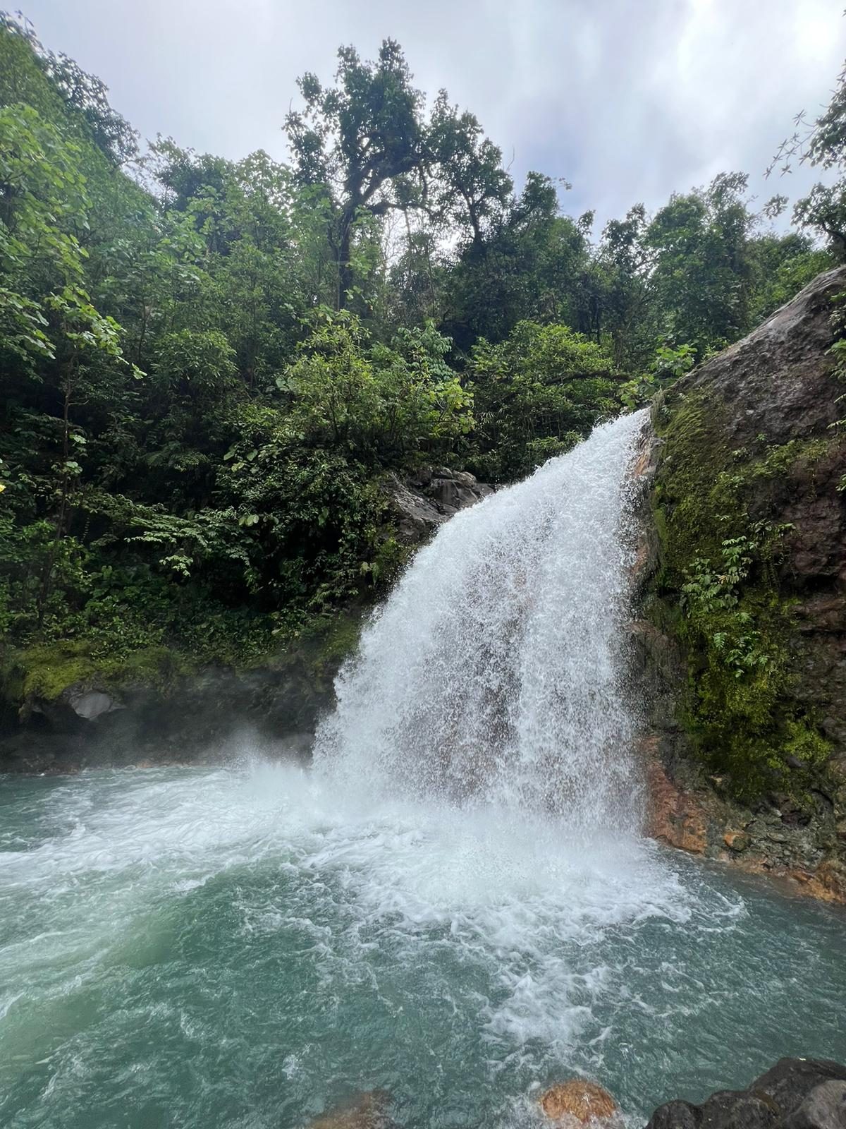 Bajos del Toro Blue Falls waterfall Bajos del Toro Blue Falls waterfall