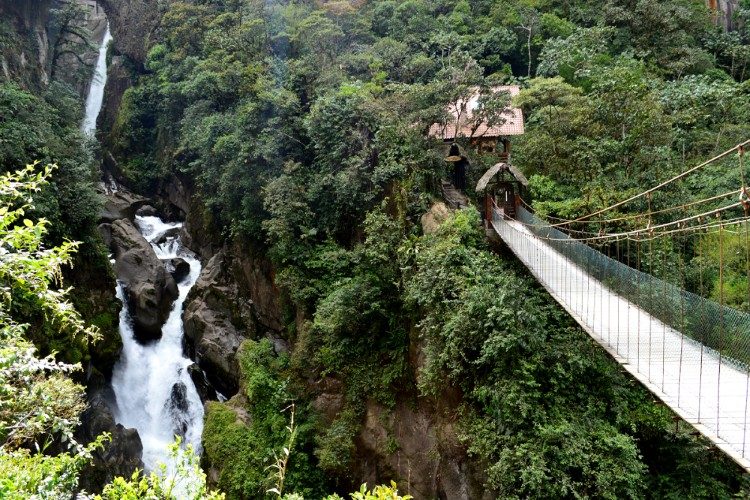 Banos Waterfalls Pailon del diablo 1