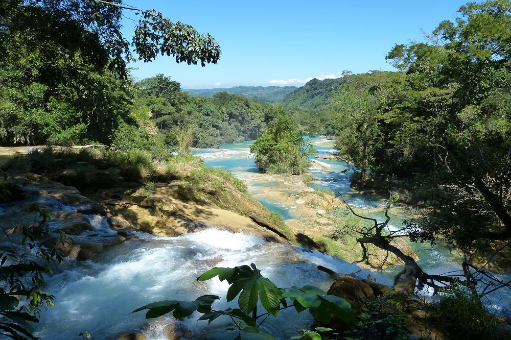 Cascadas Agua Azul rondreis chiapas en oaxaca