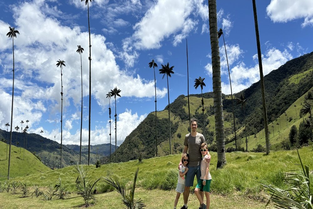 Colombia Familiereis Valle de Cocora Colombia Familiereis Valle de Cocora