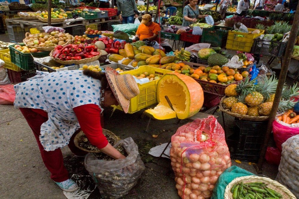 Colombia lokaal markt Colombia lokaal markt