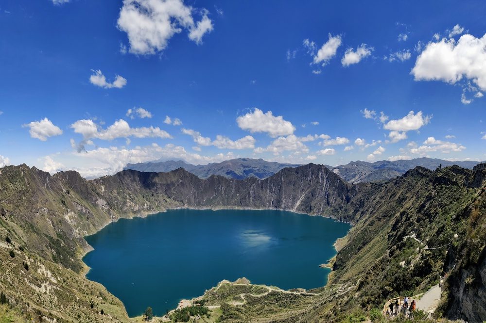 Ecuador Quilotoa lake