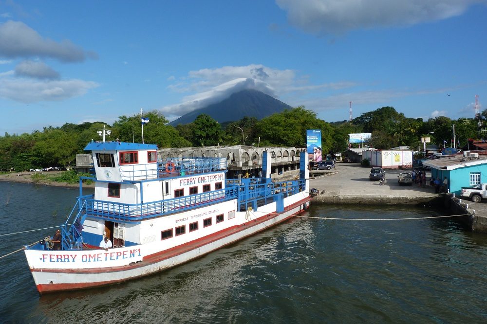 Isla de Ometepe ferry vulkaan