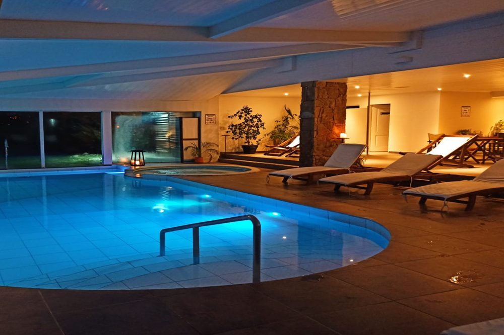 Luxe reis Argentinië Hotel El Calafate zwembad