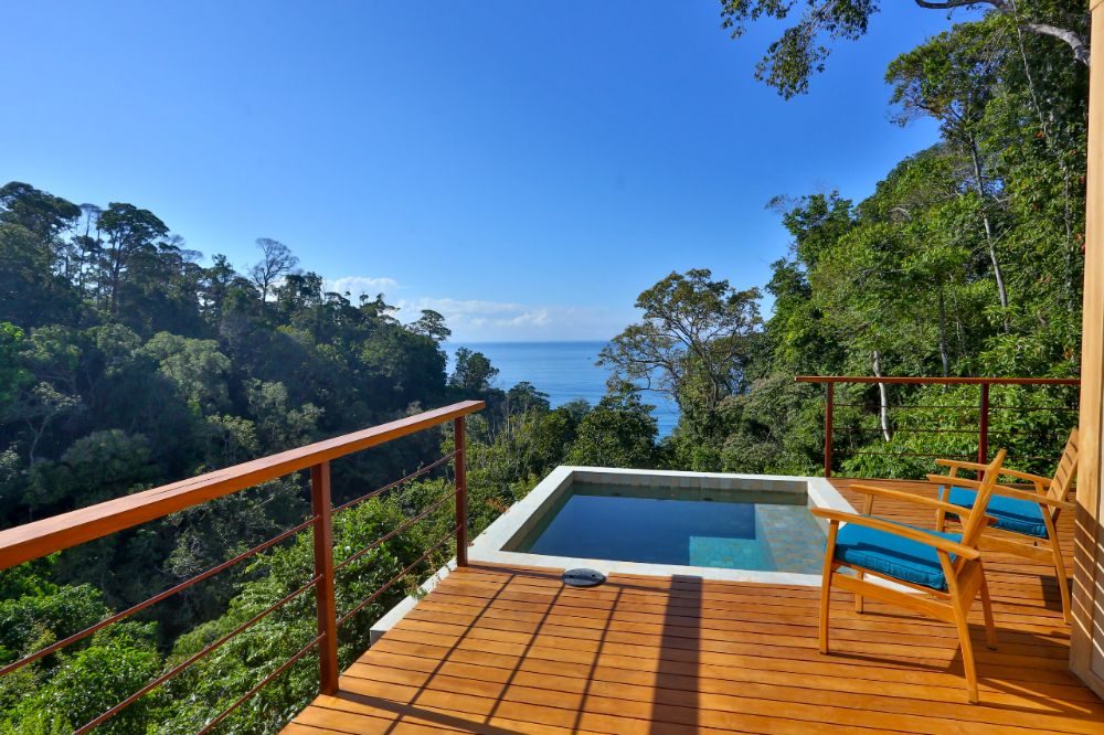 Luxe reis Costa Rica plunge pool