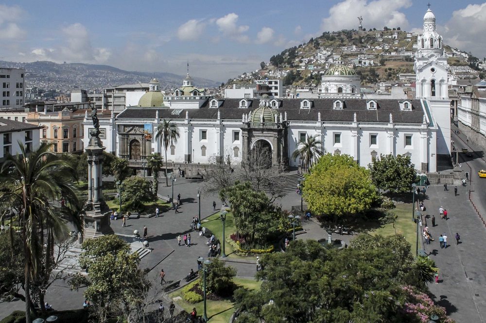 Luxe reis Ecuador Quito onafhankelijkheidsplein