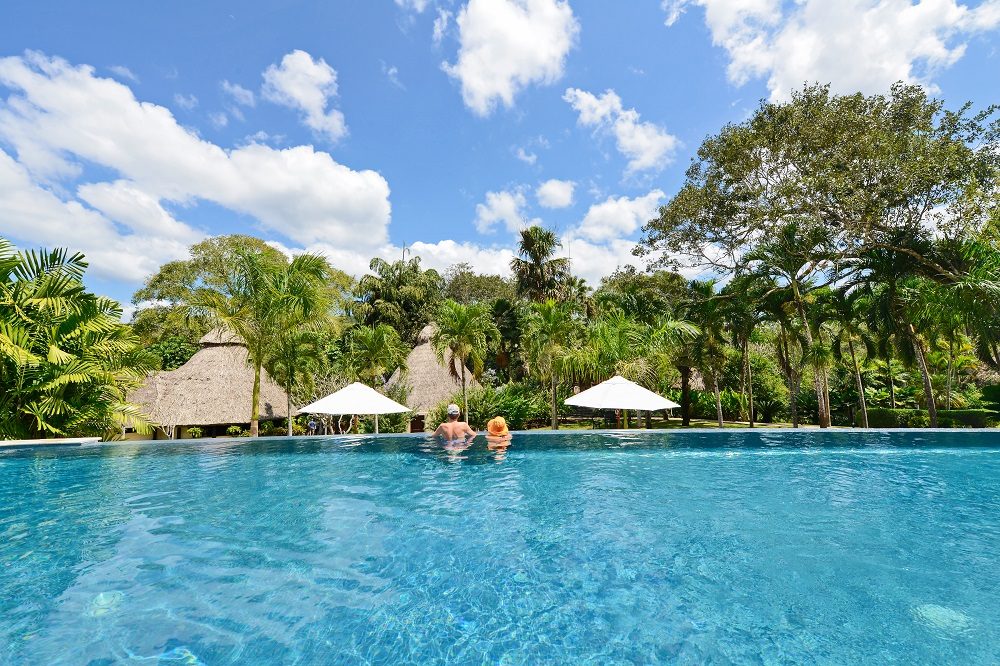 Macal River lodge pool