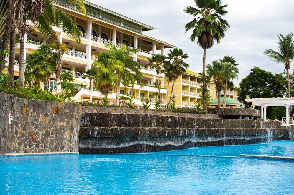 Panama Panama city Gamboa Rainforest Hotel pool