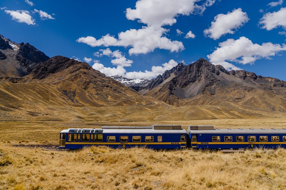 Peru Titicacarail train trein Peru Titicacarail train trein