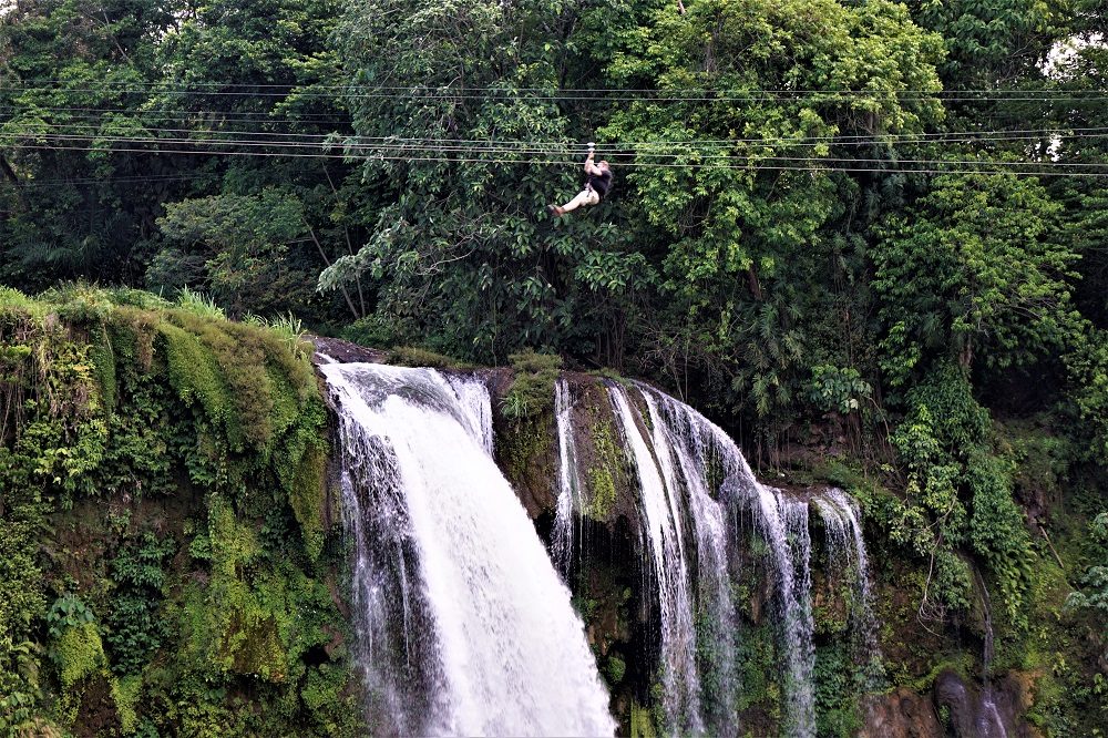 Pulhapanzak Waterfalls zipline