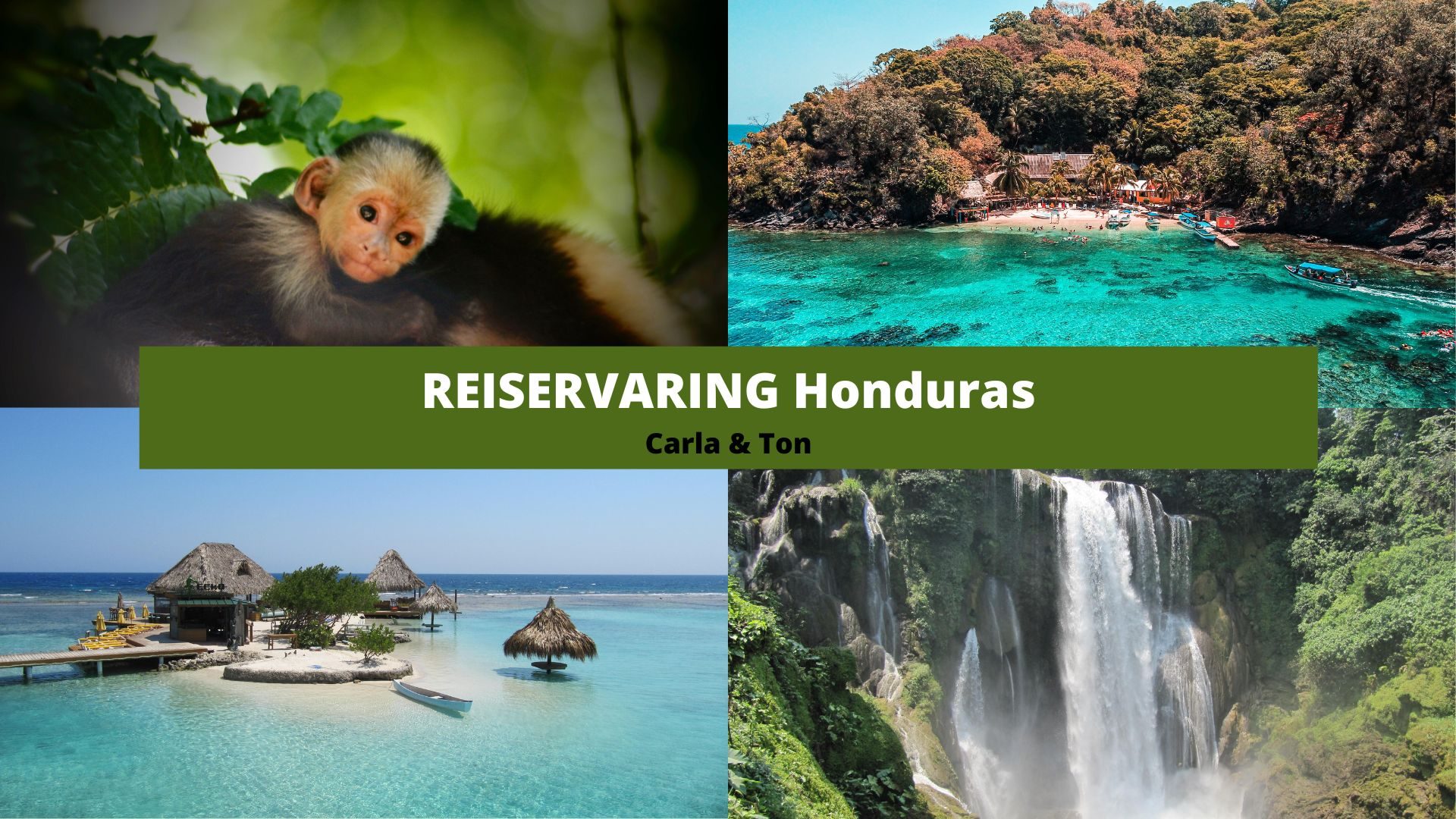 Reiservaring Honduras fotocollage