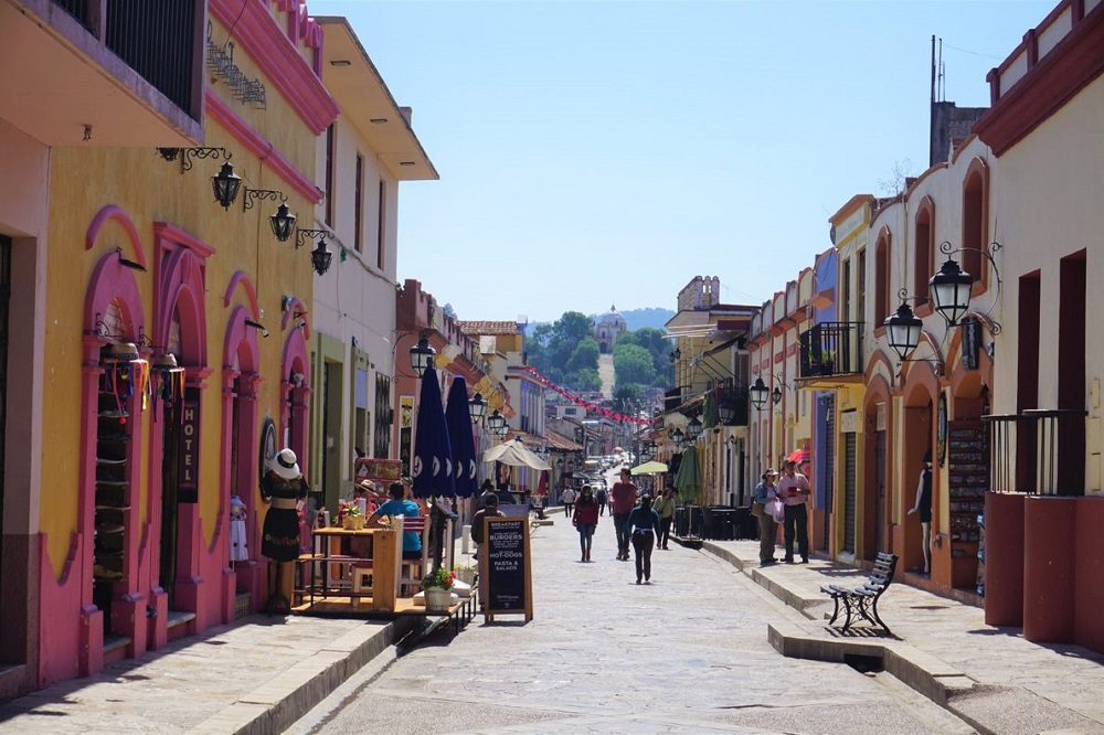 San Christobal de las casas straat