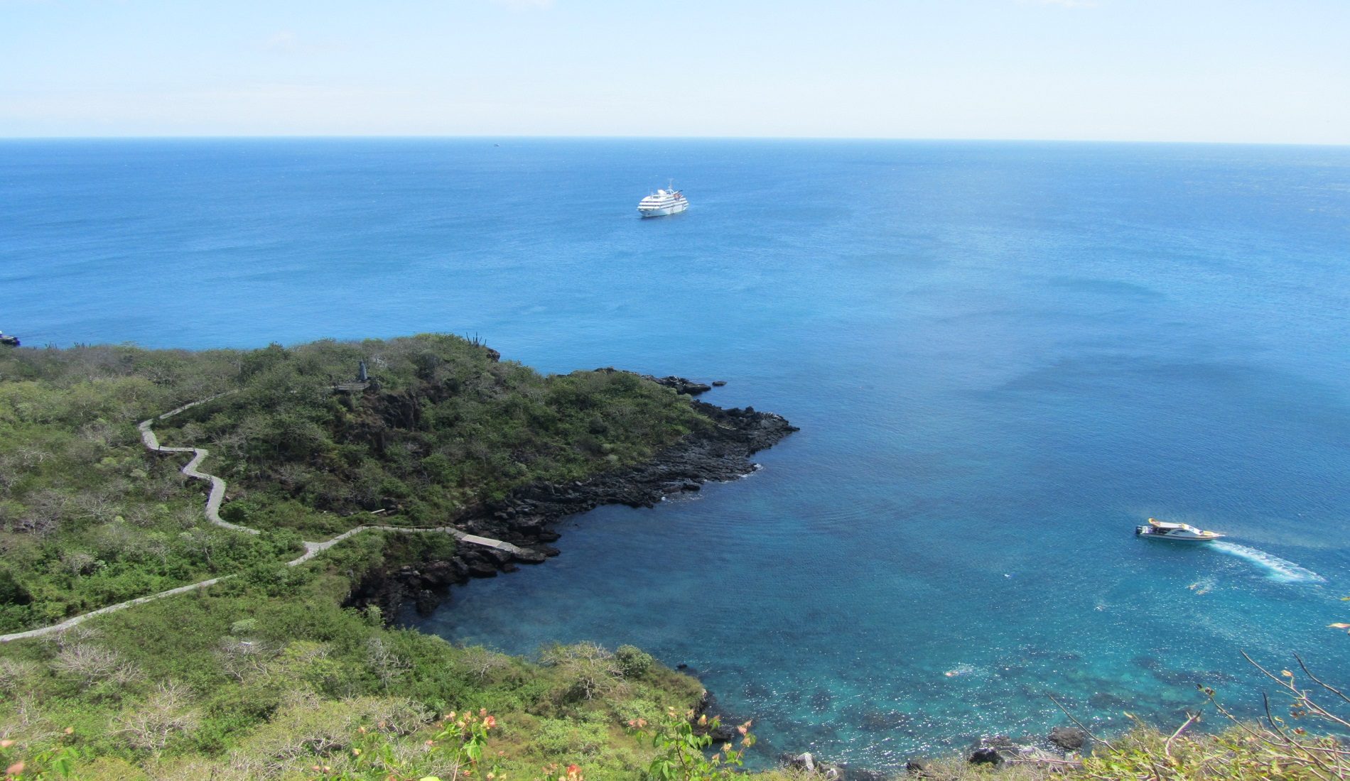 San Cristobal Frigatte Hill eilandhoppen galapagos eilanden