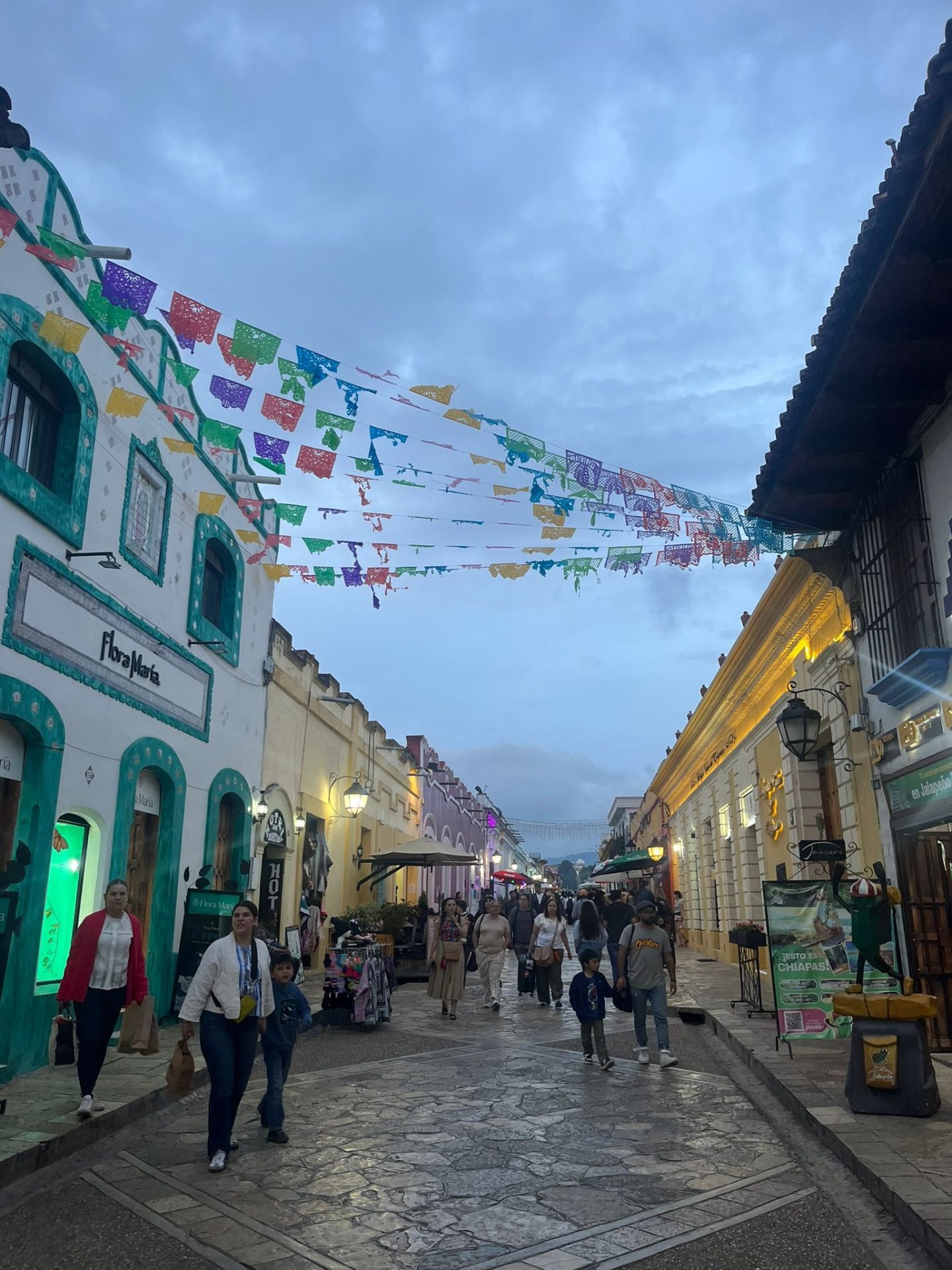 San Cristobal de las Casas avond San Cristobal de las Casas avond