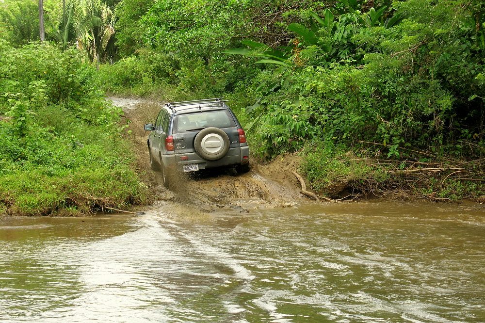 Taxi jeep in Costa Rica