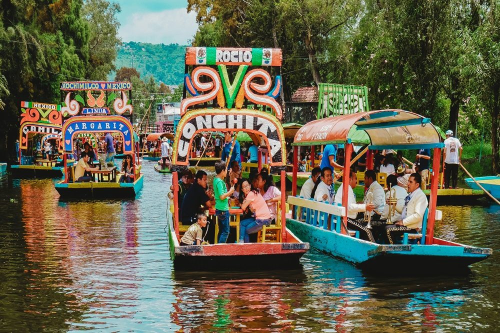 Xochimilco luxe reis Mexico Xochimilco luxe reis Mexico