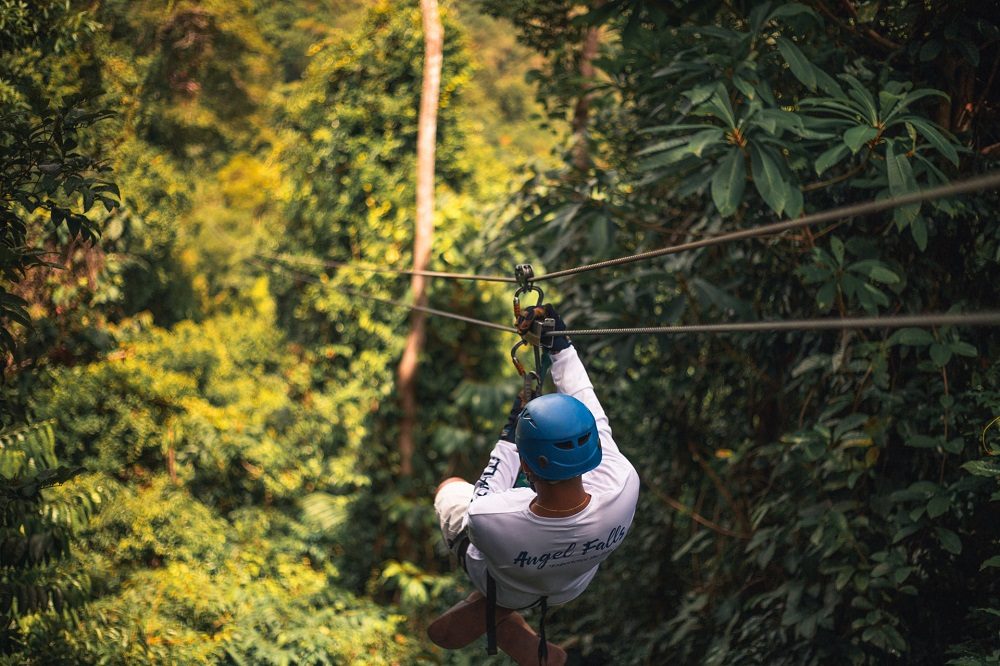 Zipline Angel Falls belize