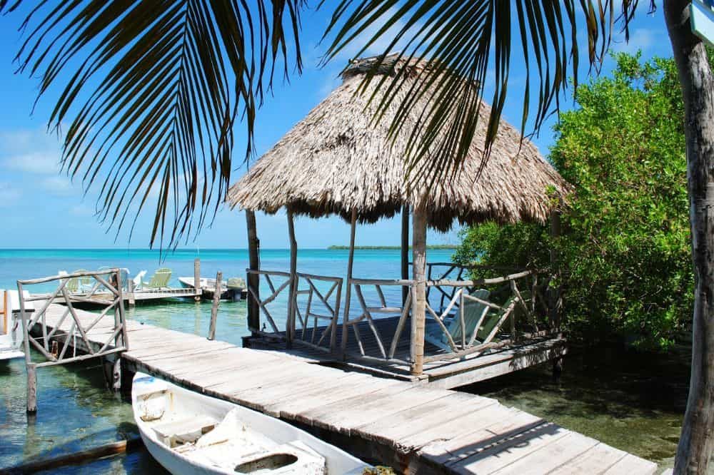 belize reizen caye caulker strand belize reizen caye caulker strand