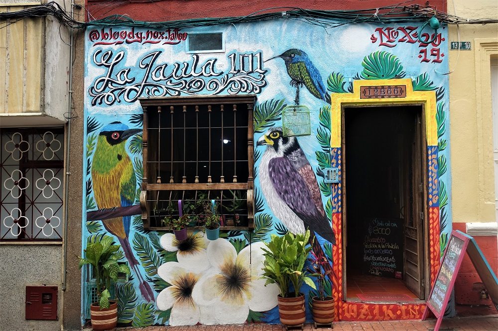 bogota winkel graffiti