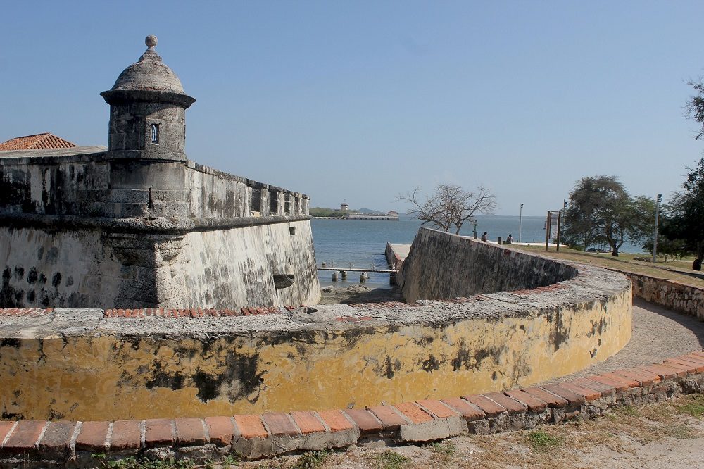 cartagena colombia stadsmuur