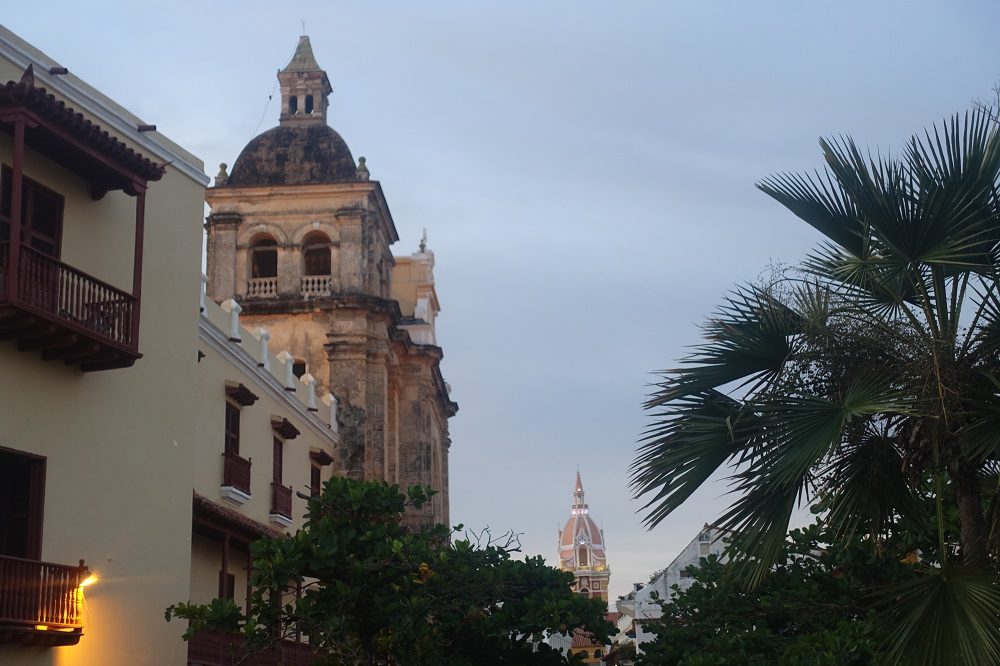 cartagena in de avond