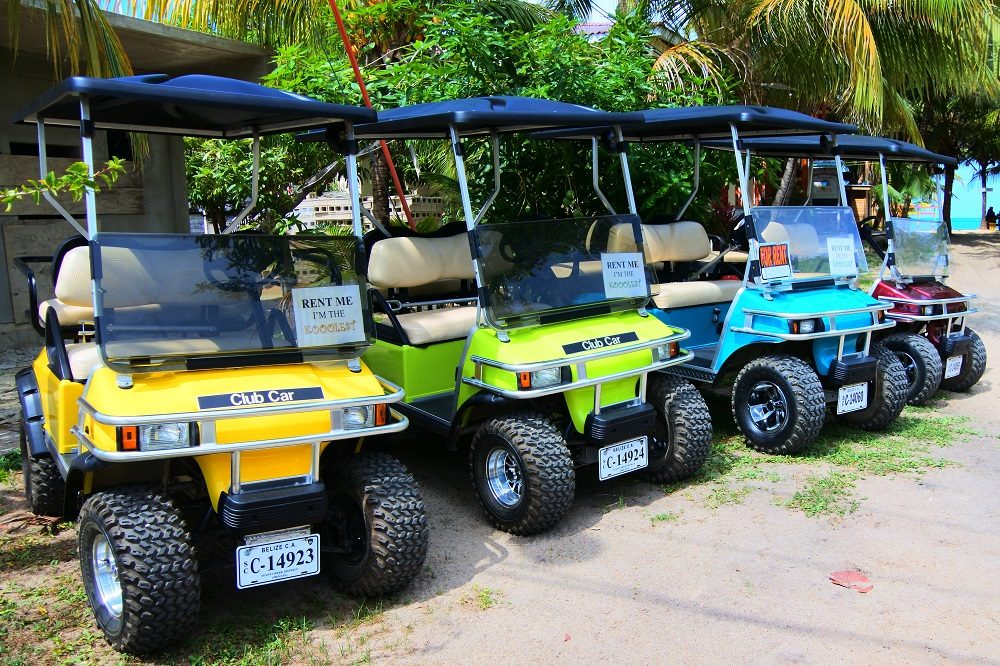 familiereis belize golfkar familiereis belize golfkar