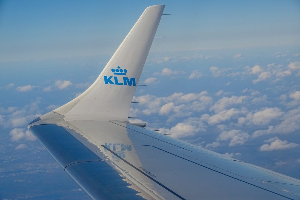 klm vlucht