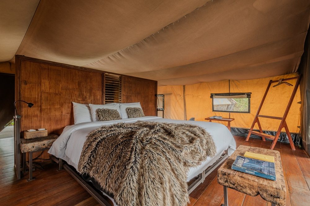 luxe reis colombia tent