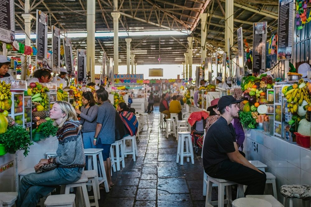 markt eten en drinken peru