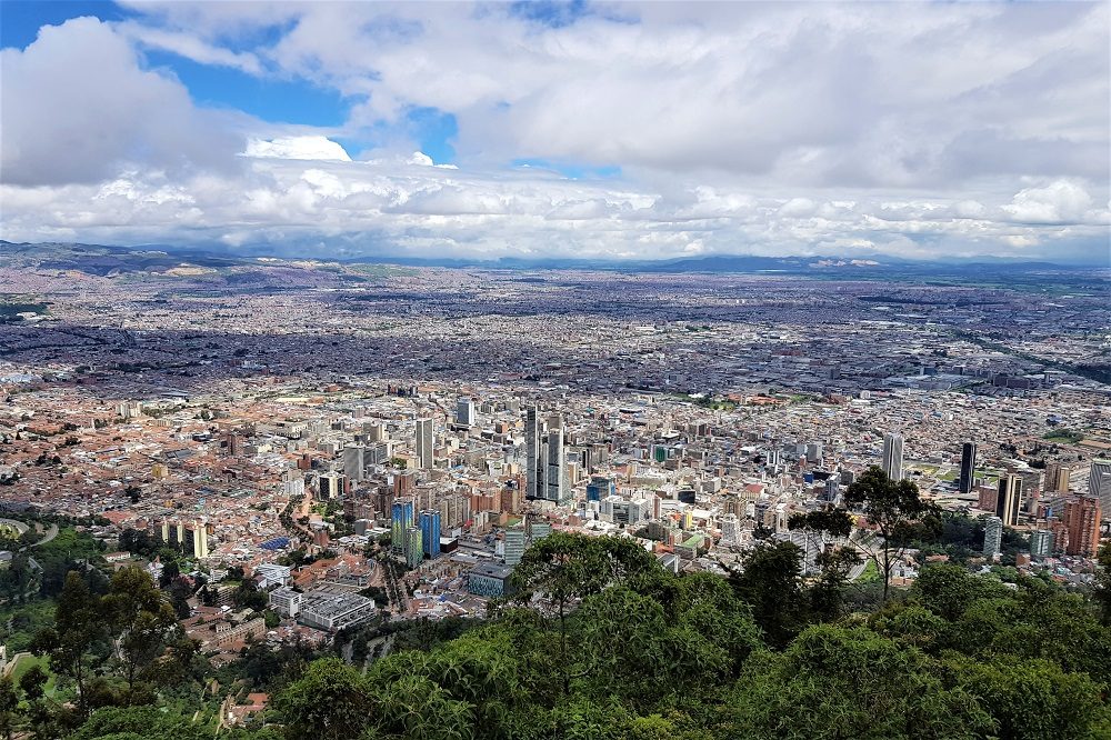 monserrate uitzicht bogota
