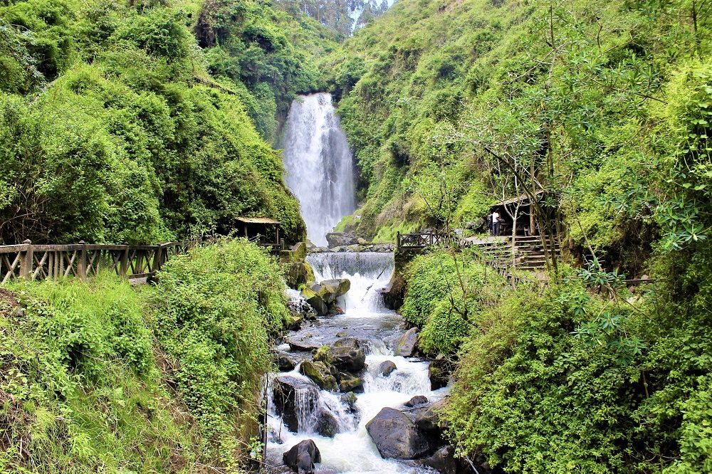 peguche waterval rondreis ecuador 1