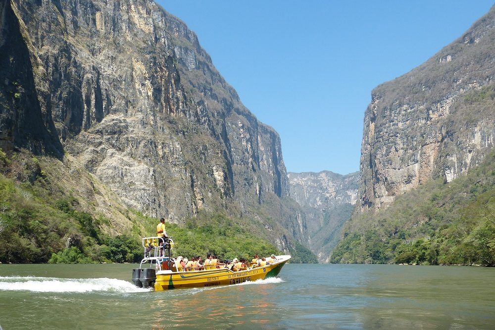 individuele rondreis mexico sumidero canyon