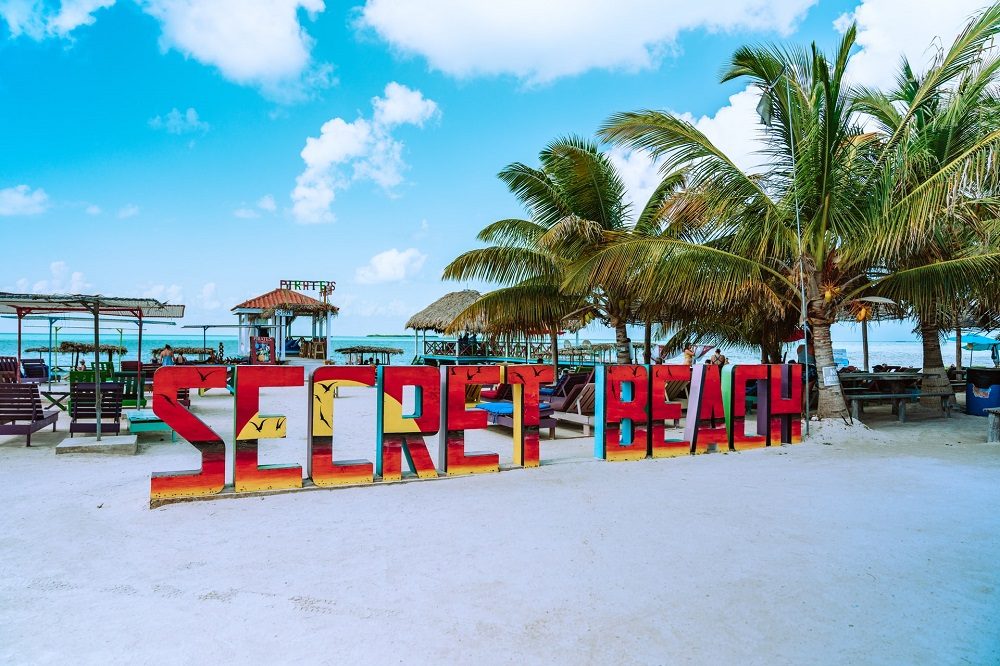 secret beach belize