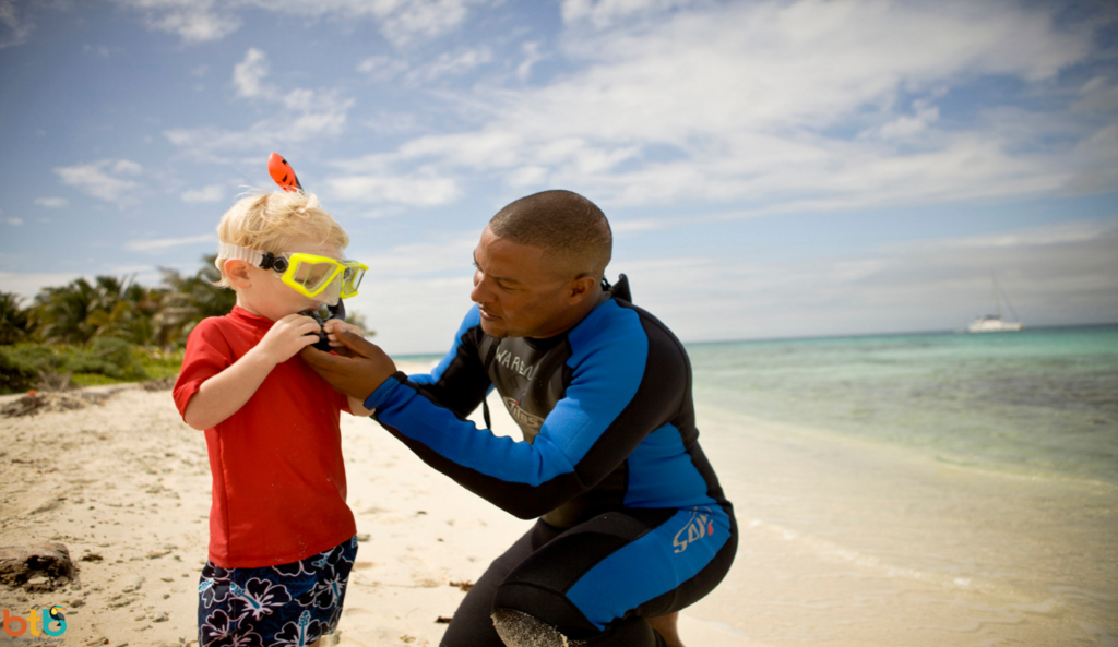 familiereis belize snorkel