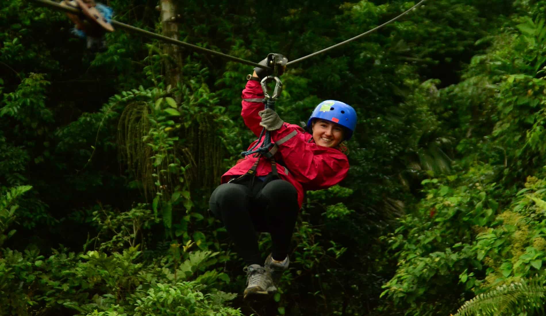 familiereis costa rica zipline