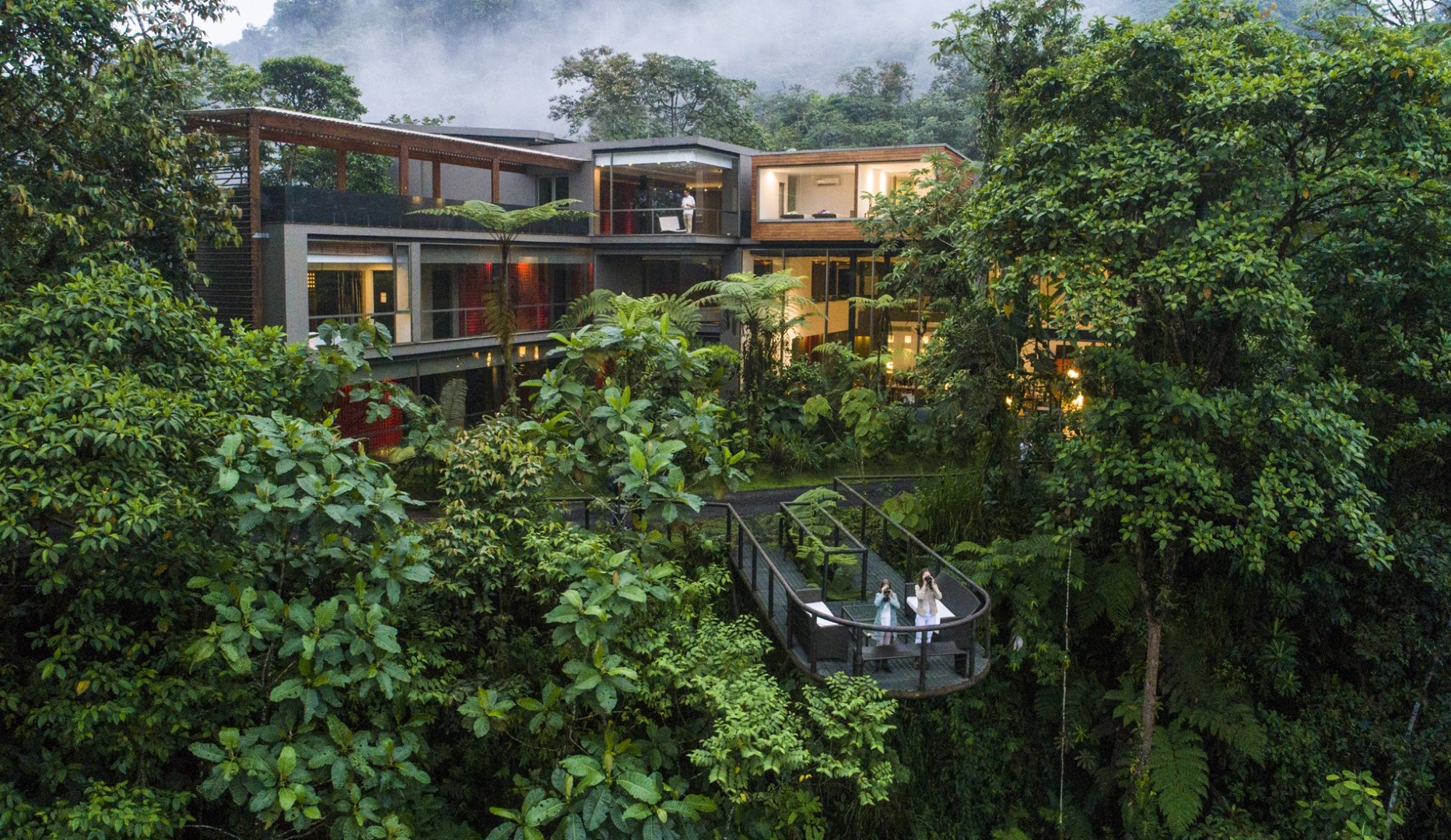 lodge nevelwoud luxe reis costa rica