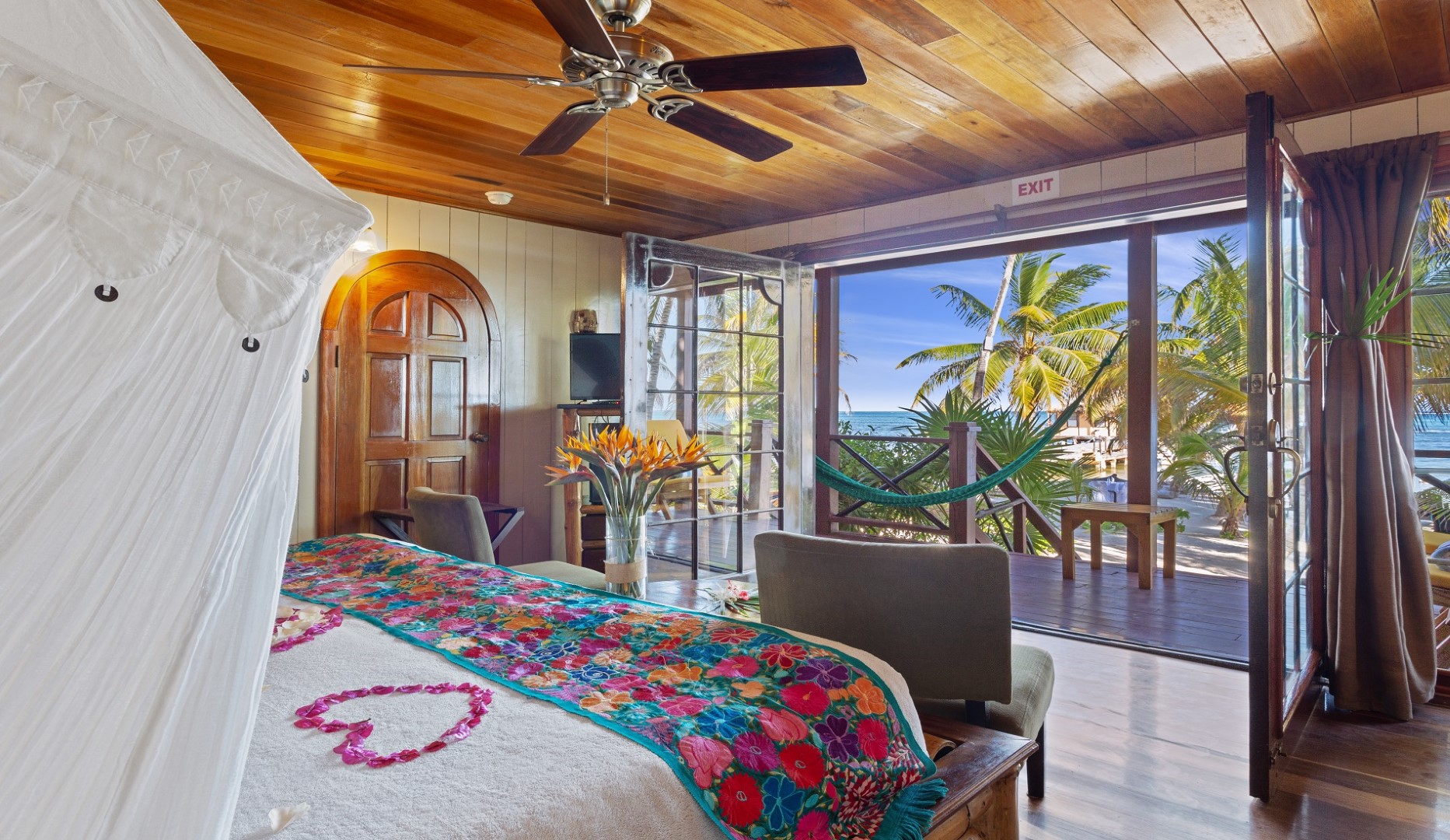 luxe reis belize kamer ambergris caye