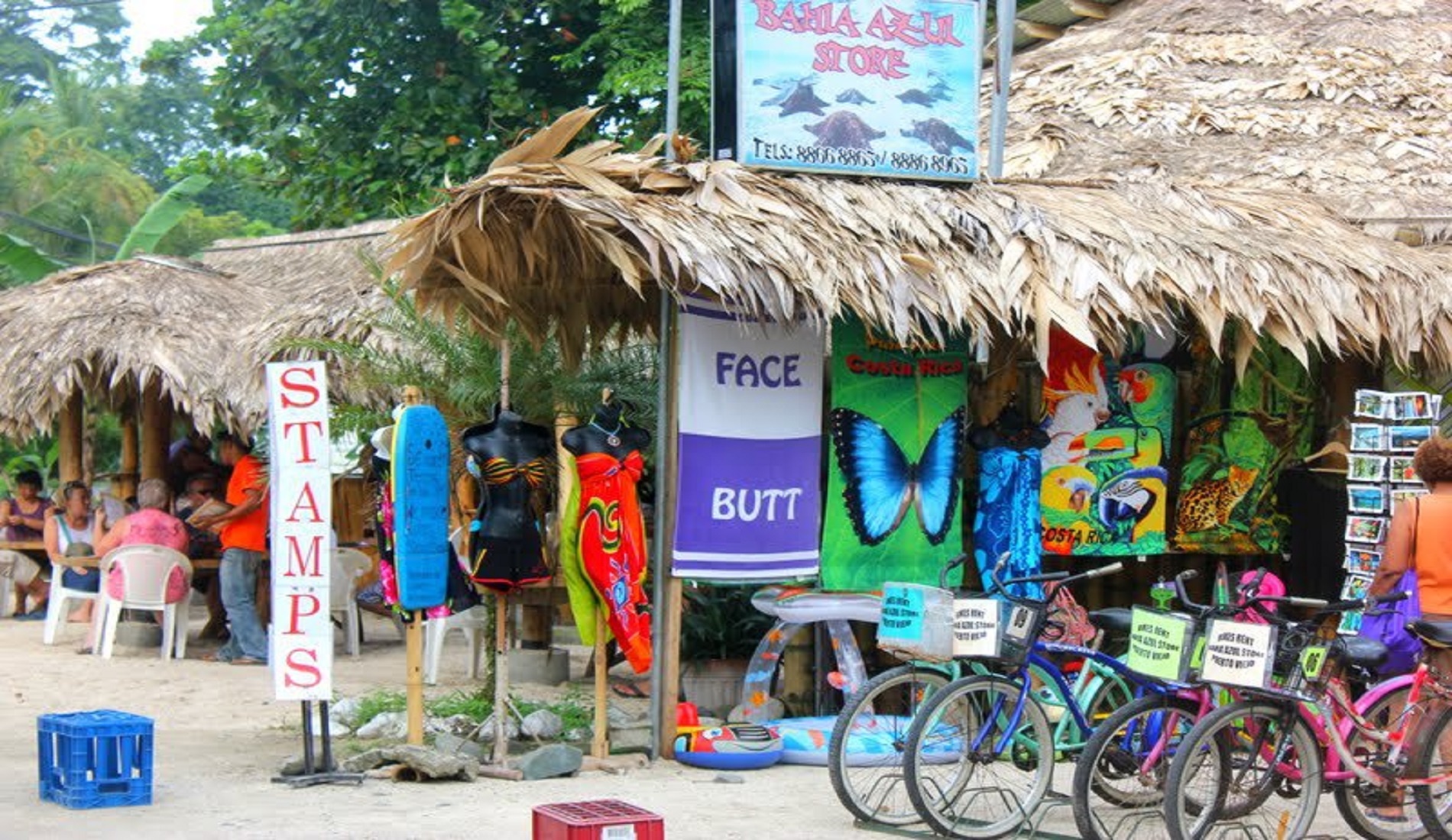 puerto viejo marktkraam