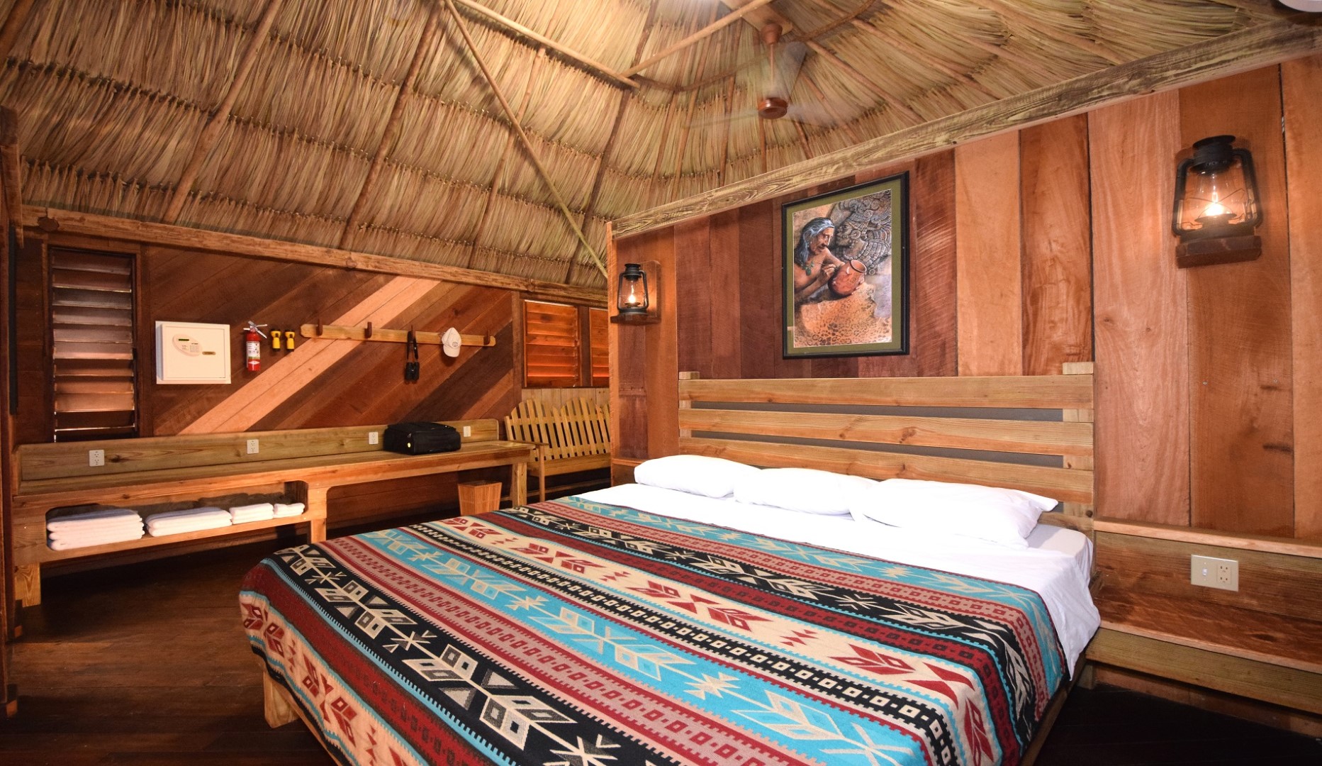 rondreis belize lamanai cabin